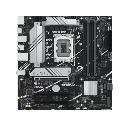 Asus PLACA ASUS PRIME B760M-A-CSM,INTEL,1700,B760,4DDR5,128GB,2HDMI+DP,4SATA+2M.2,GB2.5,2USB 3.2+USB-C,2.5GB,MATX - imagen 1