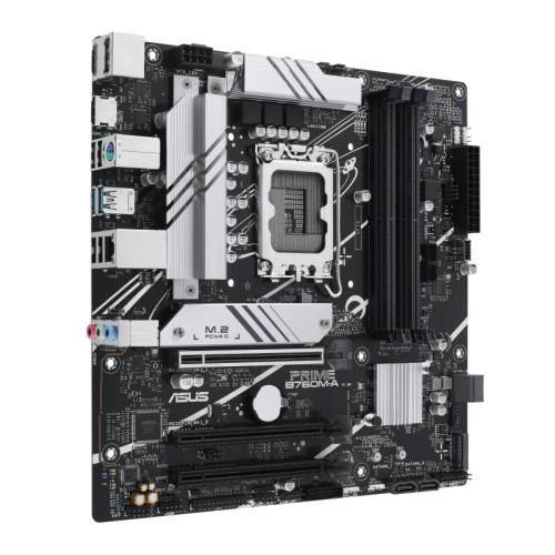 Asus PLACA ASUS PRIME B760M-A-CSM,INTEL,1700,B760,4DDR5,128GB,2HDMI+DP,4SATA+2M.2,GB2.5,2USB 3.2+USB-C,2.5GB,MATX - imagen 2