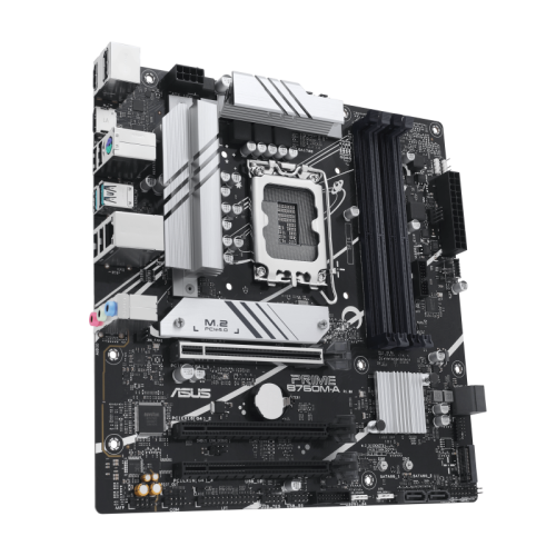 Asus PLACA ASUS PRIME B760M-A-CSM,INTEL,1700,B760,4DDR5,128GB,2HDMI+DP,4SATA+2M.2,GB2.5,2USB 3.2+USB-C,2.5GB,MATX - imagen 3