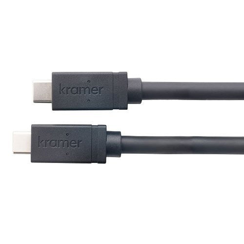 KRAMER INSTALLER SOLUTIONS USB-C FULL FEATURED CABLE, USB 3.2, PASSIVE, 6 FEET - C-U32/FF-6 (96-0235106) - imagen 1