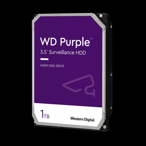 Western Digital Disco Duro 3.5" 1TB SATA III 5400RPM Videovigilancia 64 Cámaras