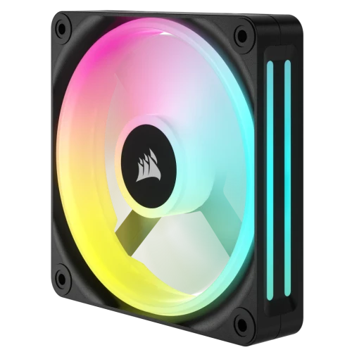 Corsair CO-9051001-WW sistema de refrigeración para ordenador Carcasa del ordenador Ventilador 12 cm Negro, Blanco 1 pieza(s) - imagen 3