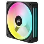 Corsair CO-9051001-WW sistema de refrigeración para ordenador Carcasa del ordenador Ventilador 12 cm Negro, Blanco 1 pieza(s) - imagen 3