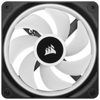 Corsair Air CO-9051002-WW sistema de refrigeración para ordenador Carcasa del ordenador Ventilador 12 cm Negro, Blanco 3 pieza(s) - imagen 2