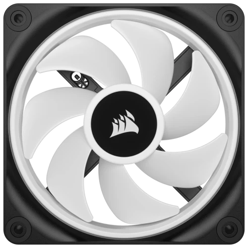 Corsair Air CO-9051002-WW sistema de refrigeración para ordenador Carcasa del ordenador Ventilador 12 cm Negro, Blanco 3 pieza(s) - imagen 2