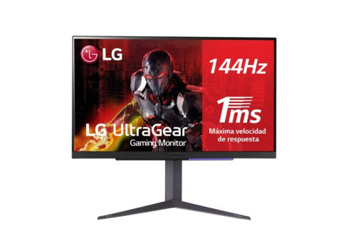 Imagen de LG MONITOR (27GR93U-B) 27"/16:9/ULTRA GEAR GAMING/4K 3840 X 2160/IPS/1 MS/144 HZ/FREE SYNC/2X HDMI/DP/3X USB-A