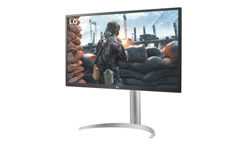 LG 27UP550P-W pantalla para PC 68,6 cm (27") 3840 x 2160 Pixeles 4K Ultra HD Plata, Blanco - imagen 2