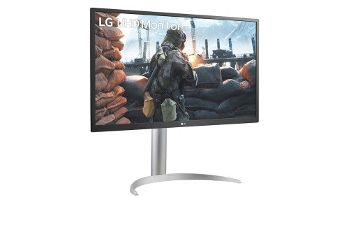 LG 27UP550P-W pantalla para PC 68,6 cm (27") 3840 x 2160 Pixeles 4K Ultra HD Plata, Blanco - imagen 3