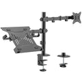 EWENT SOPORTE DE MONITOR HASTA 34” CARGA MÁXIMA 9KG. CON SOPORTE PARA PORTÁTIL - imagen 1