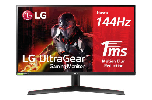 Imagen de LG 27GN800P-B pantalla para PC 68,6 cm (27") 2560 x 1440 Pixeles Quad HD LED Negro, Rojo