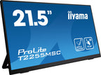 Iiyama MONITOT IIYAMA 22" TACTIL CAPACITIVO, T2255MSC-B1, IPS, 60HZ, 5 MS, HDMI, USB, DISPLAYPORT, ALT, VESA 100 x 100 - imagen 2