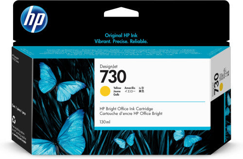 HP Cartucho de tinta DesignJet 730 amarillo de 130 ml - imagen 2