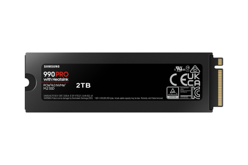 Samsung SSD Interno 990 PRO M.2 2TB PCIe 4.0 Velocidades hasta 7,450MB/s - imagen 2
