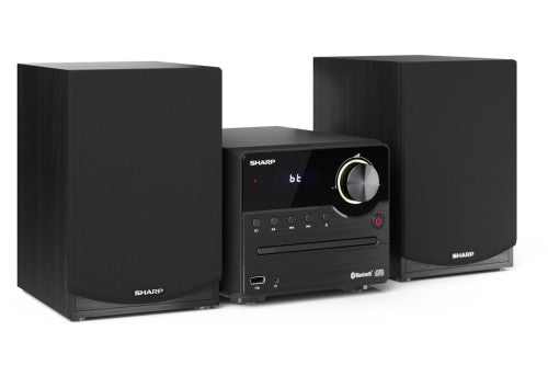 Sharp XL-B512(BK) sistema de audio para el hogar Microcadena de música para uso doméstico 45 W Negro - imagen 1
