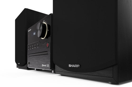 Sharp XL-B512(BK) sistema de audio para el hogar Microcadena de música para uso doméstico 45 W Negro - imagen 2