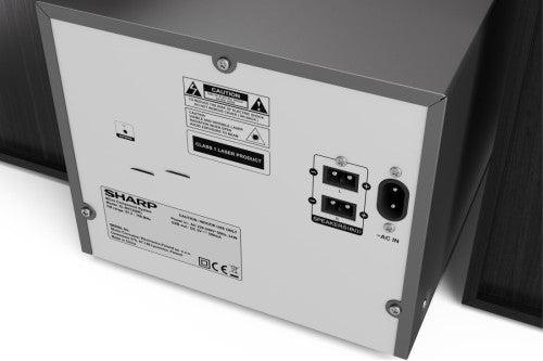 Sharp XL-B512(BK) sistema de audio para el hogar Microcadena de música para uso doméstico 45 W Negro - imagen 3