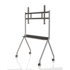 Dahua (DHI-PKC-MS0A) DAHUA DISPLAY SOPORTE MÓVIL PARA PIZARRA INTERACTIVA 55"-75" COLOR PLATA - imagen 1