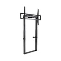 TooQ TITAN Soporte de Suelo Fijo con Regulación Eléctrica de Altura para Pantallas 55"-100", Negro - imagen 1