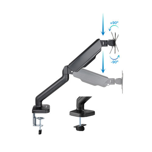 TooQ Soporte de Mesa para Pantalla 17"-32", Negro - imagen 2