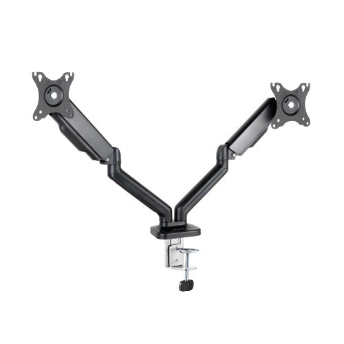 TooQ Soporte de Mesa para 2 Pantallas 17"-32", Negro - imagen 1