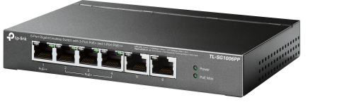 TP-Link Switch Gigabit TL-SG1006PP 6 Puertos 64W PoE+ Extensión 250m - imagen 2