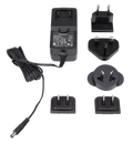 CRESTRON WALL MOUNT POWER PACK, 24 VDC, 1.25 A, 2.1 MM, UNIVERSAL (PW-2412WU) 6507485