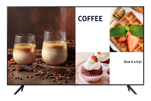 Imagen de Samsung Pantalla de Señalización Digital 65" 4K Ultra HD Wifi Tizen
