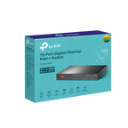 TP-Link Switch PoE TL-SG1210PP 10 Puertos Gigabit 123W PoE Power Plug and Play - imagen 3
