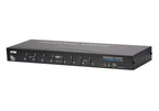 Imagen de ATEN SWITCH 8-PORT USB DVI KVM WITH USB PERIPHERAL SUPPORT, AUDIO AND BROADCAST MODE (CS1768-ATA-G)