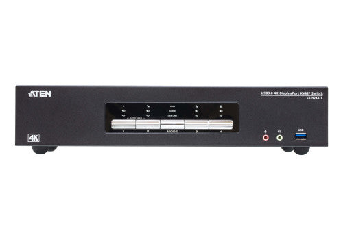 ATEN SWITCH KVMP 4-PORT USB TRUE 4K DISPLAYPORT KVM SWITCH W - imagen 2