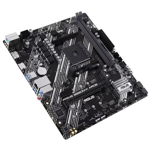 Asus PLACA ASUS PRIME B550M-K ARGB,AMD,AM4,B550,2DDR4,64GB,DP+HDMI,GBLAN,4SATA3+2XM.2,6USB3.2,MATX - imagen 3