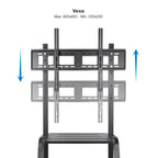 TooQ Coloso Soporte de Suelo con Ruedas para Pantalla 37"-100" - imagen 3