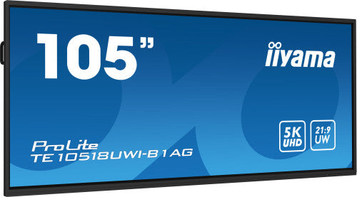 iiyama PROLITE Pizarra de caballete digital 2,74 m (108") LED Wifi 450 cd / m² 5K Ultra HD Negro Pantalla táctil Procesador incorporado Android 24/7 - imagen 2