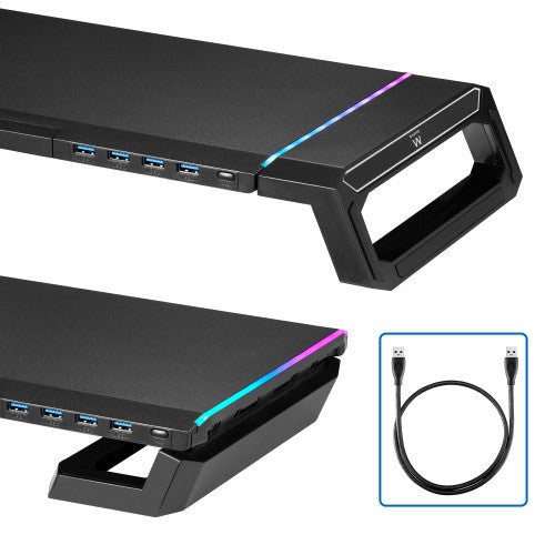 Ewent EW1268 soporte para monitor Negro Escritorio - imagen 2