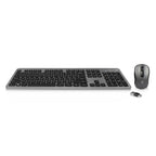 Ewent EW3272 teclado Ratón incluido RF inalámbrico QWERTY Español Negro - imagen 1