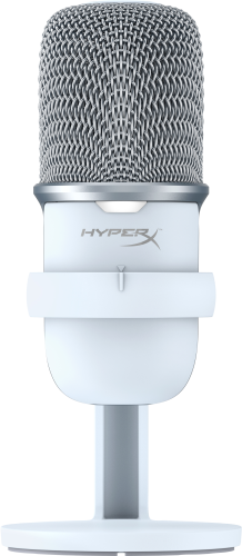 HyperX SoloCast - USB Microphone (White) Blanco Micrófono para videoconsola - imagen 1