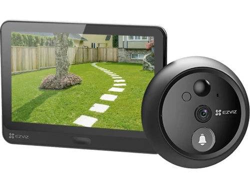 Imagen de Ezviz Mirilla Inteligente CS-HP4-R100-6E2WPFBS WiFi 1080p Visión Nocturna Inalámbrica