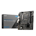 MSI PLACA MSI PRO H610M-G,INTEL,1700,H610,2DDR5,96GB,VGA+HDMI+DP,4SATA3+1M.2,2USB2.0,2USB3.2,USB-C,1GBLAN,MATX - imagen 1