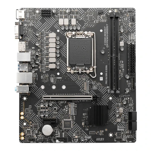 MSI PLACA MSI PRO H610M-G,INTEL,1700,H610,2DDR5,96GB,VGA+HDMI+DP,4SATA3+1M.2,2USB2.0,2USB3.2,USB-C,1GBLAN,MATX - imagen 2