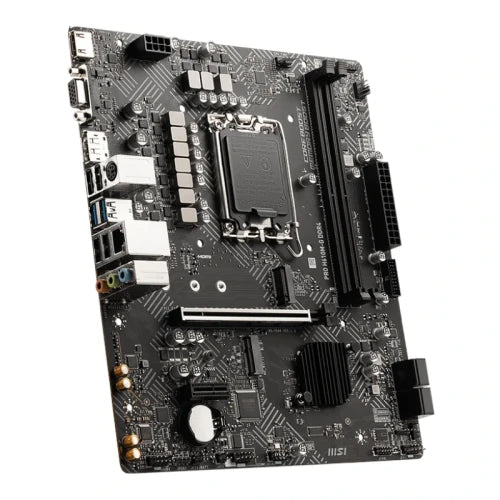 MSI PLACA MSI PRO H610M-G,INTEL,1700,H610,2DDR5,96GB,VGA+HDMI+DP,4SATA3+1M.2,2USB2.0,2USB3.2,USB-C,1GBLAN,MATX - imagen 3
