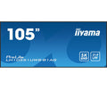 Iiyama MONITOR PROFESIONAL IIYAMA 105" (LH10551UWS-B1AG) / TIEMPO OPERACION 24/7 / USO HORIZONTAL Y VERTICAL / IPS / 5120X2160 5K UW / 8MS / 500CD / 21:9 / RS-232C / RJ45 / HDMI X 1 / DP X 1 / USB-C X 2/ USB X6 / SLOT OPS / VESA 1500X600 - imagen 1