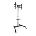 TooQ Hera Soporte de Suelo de Aluminio con Ruedas para Pantalla 37"-86" - imagen 1