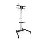 TooQ Hera Soporte de Suelo de Aluminio con Ruedas para Pantalla 37"-86" - imagen 1