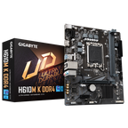 Gigabyte PLACA GIGABYTE H610M K DDR4,INTEL,1700,H610,2DDR4,64GB,HDMI,GBLAN,2SATA3+M.2,4USB3.2,MATX - imagen 1
