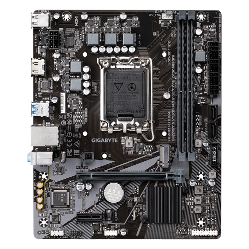 Gigabyte PLACA GIGABYTE H610M K DDR4,INTEL,1700,H610,2DDR4,64GB,HDMI,GBLAN,2SATA3+M.2,4USB3.2,MATX - imagen 2