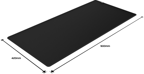 HyperX Pulsefire Mat - Alfombrilla de ratón gaming - Tela (XL) - imagen 3