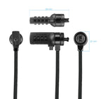 Nanocable TooQ Cable de Seguridad con Combinación para Portátiles 1.5 metros, Gris Oscuro - imagen 2