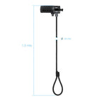 Nanocable TooQ Cable de Seguridad con Combinación para Portátiles 1.5 metros, Gris Oscuro - imagen 3