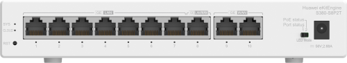 HUAWEI S380-S8P2T 2 GE WAN, 8GE, LAN ( POE, 124 W) - imagen 1