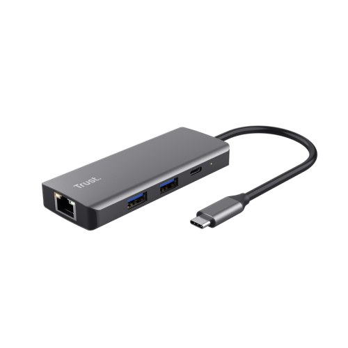 TRUST DALYX 6-IN-1 MULTIPORT ADAPTER - imagen 1